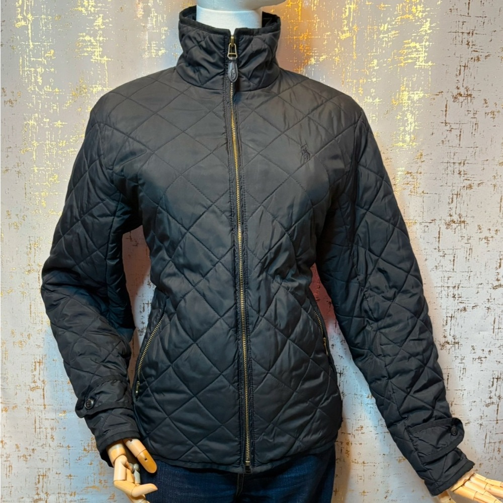 Ralph Lauren Sport Women's Black Quilted Jacket - Picture 3 of 12